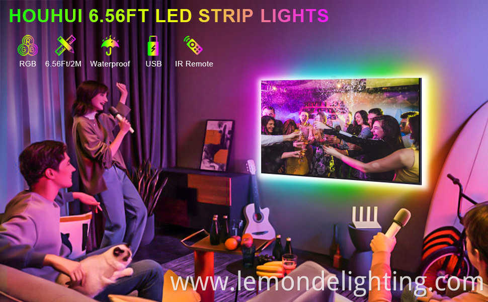 rgb flex neon led strip light